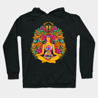 psychedelic art Hoodie